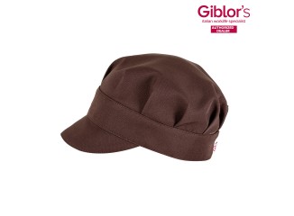 Giblors Καπελάκι Σεφ JERRY με Ρυθμιζόμενο Λάστιχο Σκούρο Καφέ