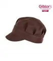 Giblors Καπελάκι Σεφ JERRY με Ρυθμιζόμενο Λάστιχο Σκούρο Καφέ