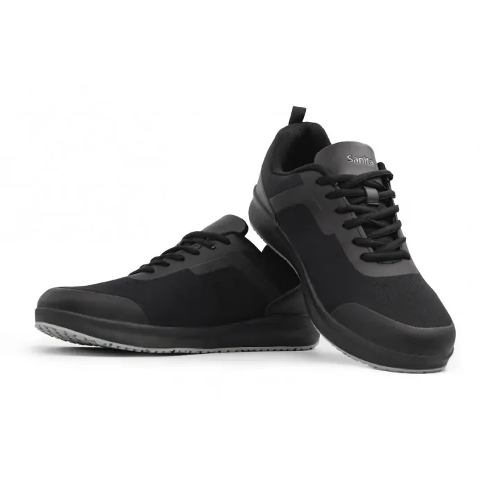 Sanita Παπούτσι Εργασίας Αντιολισθητικό Ανατομικό Μαύρο Concave