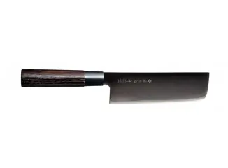 Μαχαίρι Nakiri 16.5 εκατ. με λαβή καστανιάς Black Zen