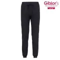 Giblors Παντελόνι Taylor Αντιβακτηριδιακό με Λάστιχο Μαύρο