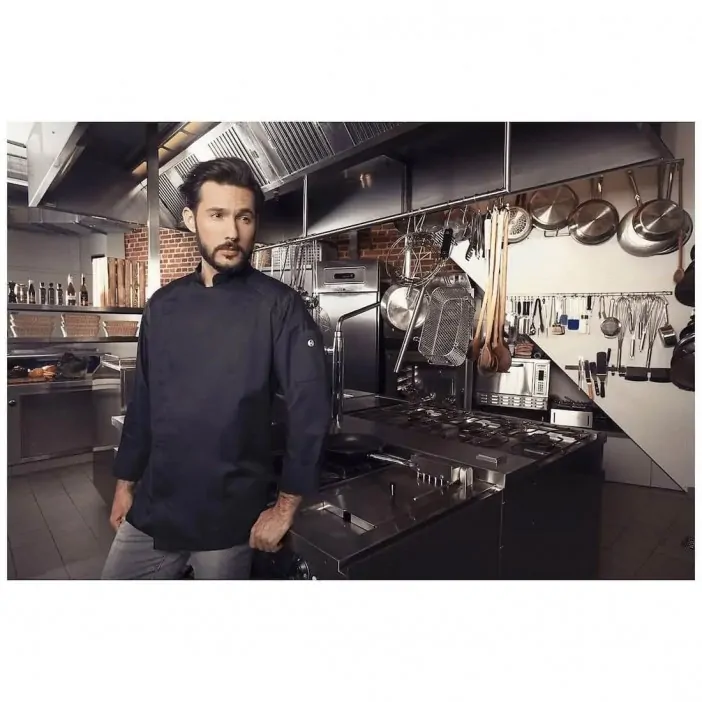 Karlowsky Σακάκι Σεφ Μαύρο Συνθετικό Noah