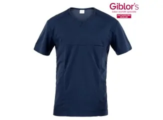 Giblror's Μπλούζα Eros Slim Fit Μπλε