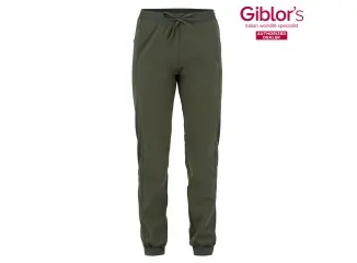 Giblors Παντελόνι Taylor Αντιβακτηριδιακό με Λάστιχο Χακί