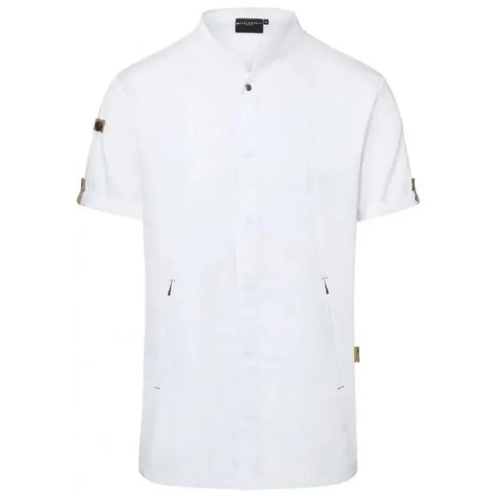 Karlowsky Σακάκι Σεφ με Κοντό Μανίκι Λευκό Συνθετικό Green-Generation