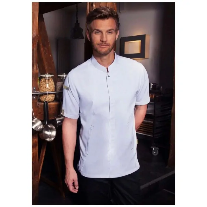 Karlowsky Σακάκι Σεφ με Κοντό Μανίκι Λευκό Συνθετικό Green-Generation