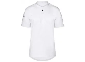 Karlowsky Μπλούζα Σεφ Γυναικεία με Κοντό Μανίκι Λευκή Συνθετική Perfomance