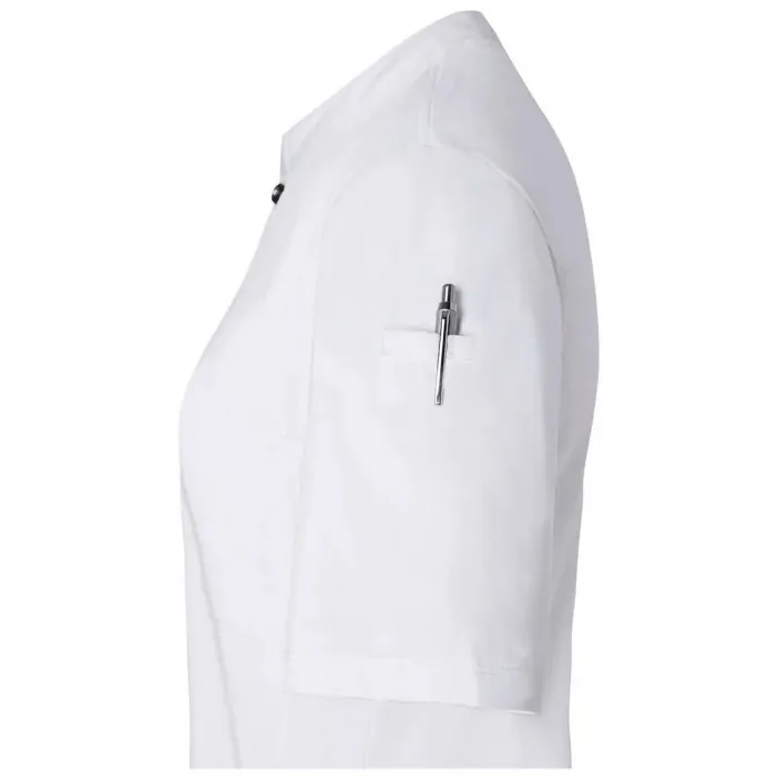 Karlowsky Μπλούζα Σεφ Γυναικεία με Κοντό Μανίκι Λευκή Συνθετική Perfomance