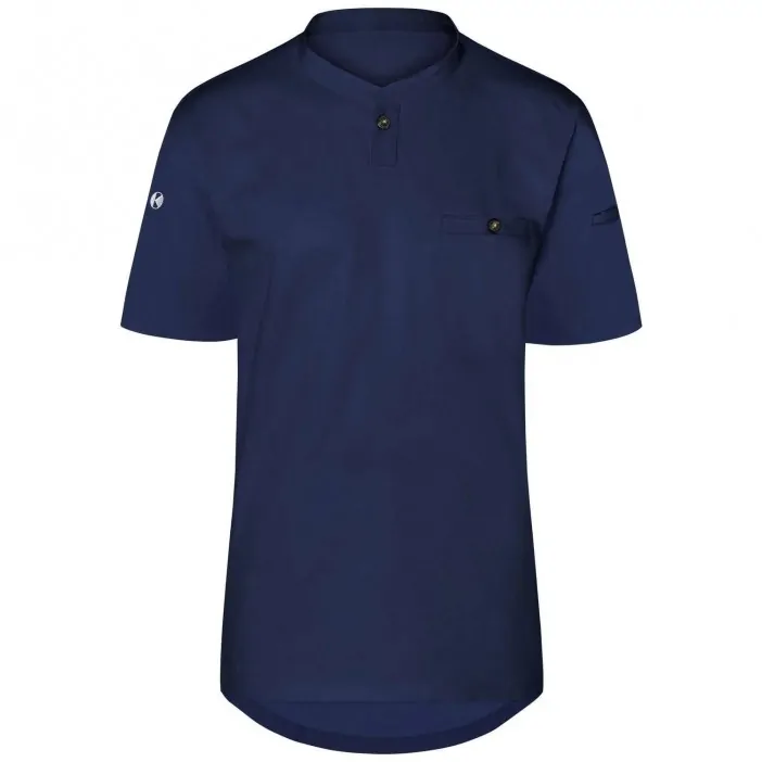 Karlowsky Μπλούζα Σεφ με Κοντό Μανίκι Σκούρο Μπλε Συνθετική Performance