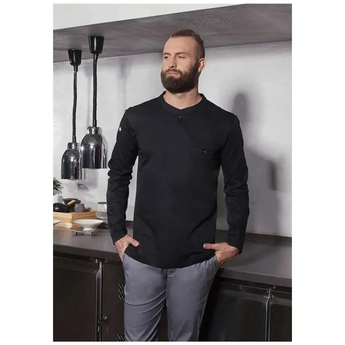 Karlowsky Μπλούζα Σεφ Μαύρη Συνθετική Performance