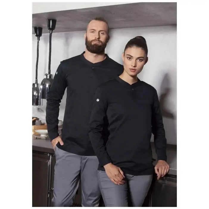 Karlowsky Μπλούζα Σεφ Μαύρη Συνθετική Performance