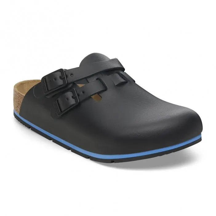 Birkenstock Σαμπό Kay Pro Black Δερμάτινο Αντιολισθητικό