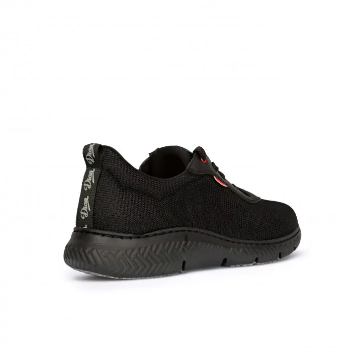 Dian Sneaker Seul με Κορδόνια Μαύρο