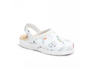 Dian Σαμπό Pisa Estampado Λευκό