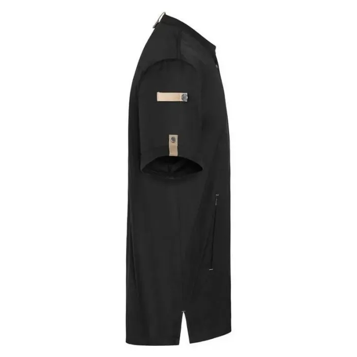 Σακάκι σεφ με κοντό μανίκι μαύρο συνθετικό Green-Generation