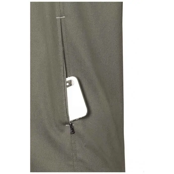 Karlowsky Σακάκι σεφ με κοντό μανίκι πράσινο-γκρι συνθετικό Green-Generation