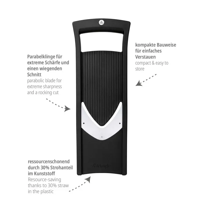 Μαντολίνο ατομικό 2mm με παραβολικό μαχαίρι