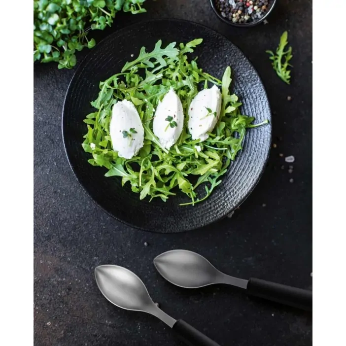 Κουτάλι quenelle 8 εκ. με κοντή λαβή σε καρτέλα