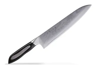 Μαχαίρι σεφ 24 εκατ. από δαμασκηνό ατσάλι με λαβή Micarta