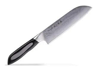 Μαχαίρι Santoku 18 εκατ. από δαμασκηνό ατσάλι με λαβή Micarta