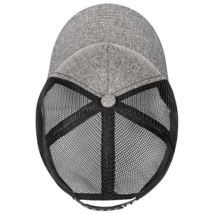 Karlowsky Καπέλο baseball δικτυωτό γκρι-μαύρο συνθετικό Trucker