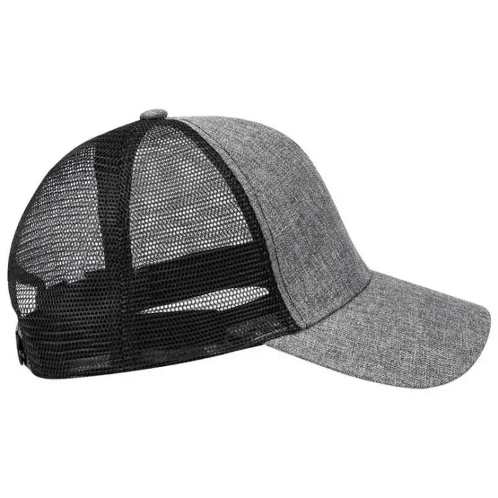 Karlowsky Καπέλο baseball δικτυωτό γκρι-μαύρο συνθετικό Trucker