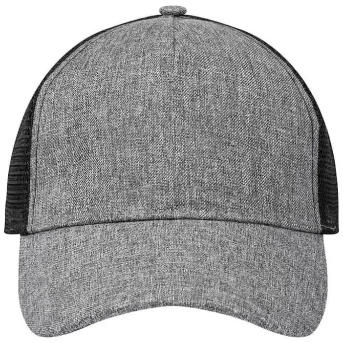 Karlowsky Καπέλο baseball δικτυωτό γκρι-μαύρο συνθετικό Trucker