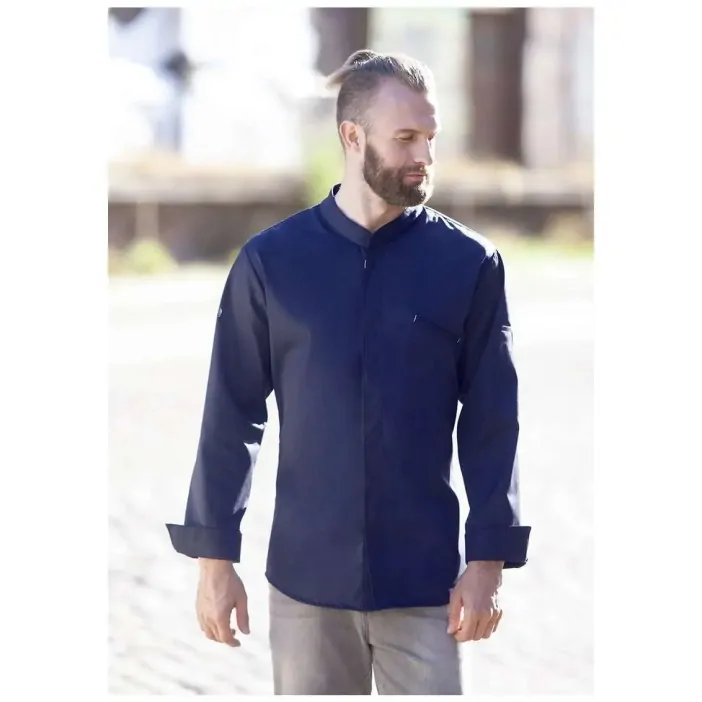 Karlowsky Σακάκι σεφ σκούρο μπλε συνθετικό Modern-Touch