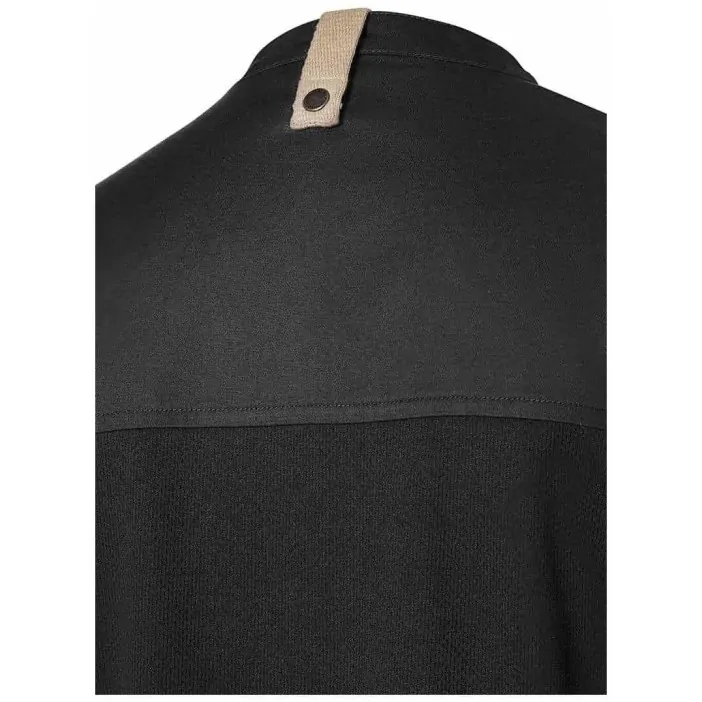 Karlowsky Σακάκι σεφ γυναικείο με κοντό μανίκι μαύρο συνθετικό Green-Generation