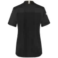 Karlowsky Σακάκι σεφ γυναικείο με κοντό μανίκι μαύρο συνθετικό Green-Generation