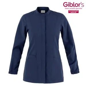 Giblors Γυναικείο Σακάκι Σεφ Lia Slim Fit Σκούρο Μπλε