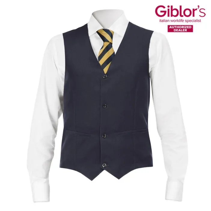 Giblors Γιλέκο Reception Miguel Regular Fit Μπλε
