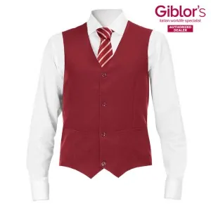 Giblors Γιλέκο Reception Miguel Regular Fit Μπορντό