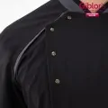 Giblors Αντιβακτηριακό Σακάκι Σεφ Lauro G-TECH PRO Slim Fit Μαύρο
