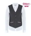 Giblors Κομψό & Ανθεκτικό Slim Fit Γιλέκο Reception Snow
