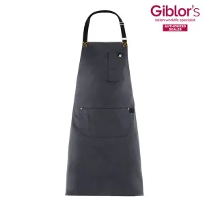 Giblors Unisex Ποδιά Barista Jersey One Size Μαύρη