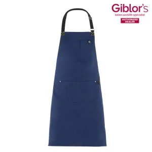 Giblors Unisex Ποδιά Barista Jersey One Size Μπλε