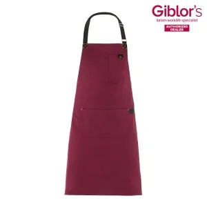 Giblors Unisex Ποδιά Barista Jersey One Size Μπορντό