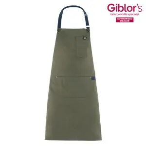 Giblors Unisex Ποδιά Barista Jersey One Size Χακί