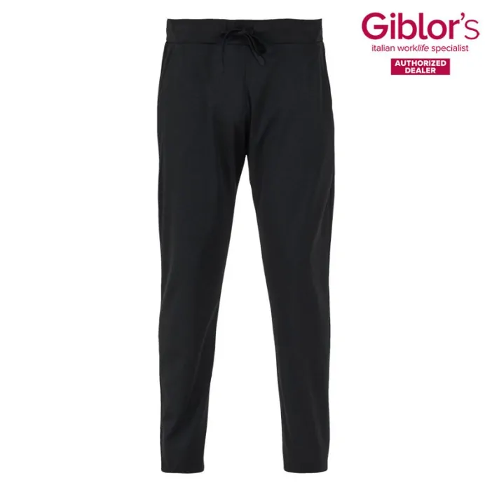Giblors Παντελόνι Σερβιτόρου Μαύρο Bruce  Slim Fit