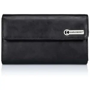 KARLOWSKY ΜΑΥΡΟ Πορτοφόλι Σερβιτόρου Συνθετικό 19 x11.5 εκατ.