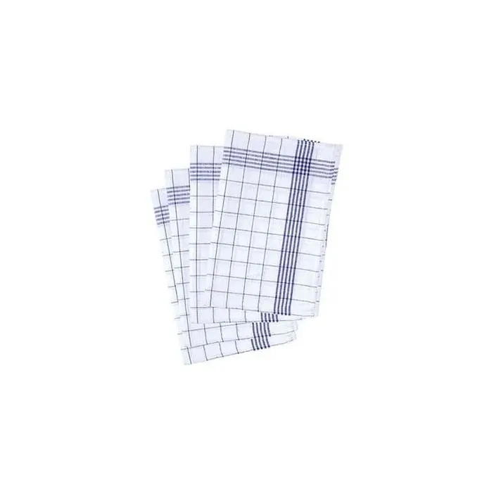 Karlowsky Bαμβακερή Πετσέτα Mπλε Kαρό 50x70 eκατ. 100%