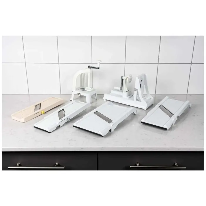 Benriner Spiralizer λαχανικών κάθετο λευκό Classic