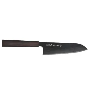 Tojiro Μαχαίρι Santoku 16,5 εκ. από Δαμασκηνό Ατσάλι με Λαβή Έβενου Σειρά Sakuya