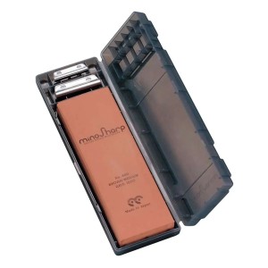 Πέτρα ακονίσματος MinoSharp - 1000 με 2 οδηγούς ακονίσματος (No.460)