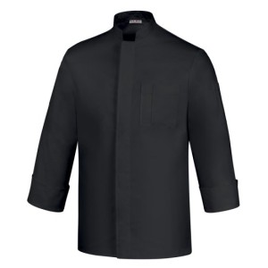 EgoChef Σακάκι Σεφ Daniel Μαύρο με Αεριζόμενα Πλαϊνά