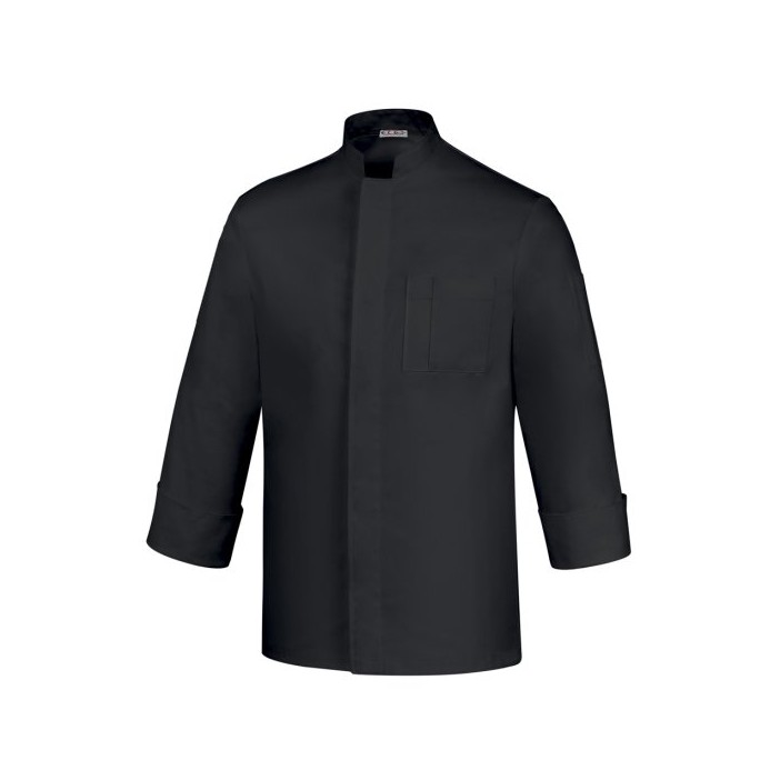 EgoChef Σακάκι Σεφ Daniel Μαύρο με Αεριζόμενα Πλαϊνά