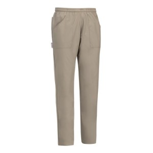 Παντελόνι Unisex Egochef Bazzy με Kορδόνι Sorona Μπεζ