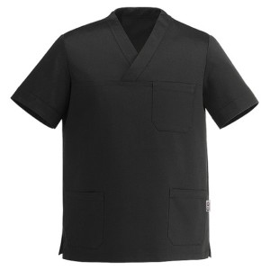 Κοντομάνικι Μπλούζα Unisex Egochef Leonardo Sorona Μαύρη