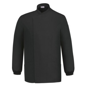 EgoChef Σακάκι Unisex PETER με Λάστιχο στα Μανίκια Μαύρο